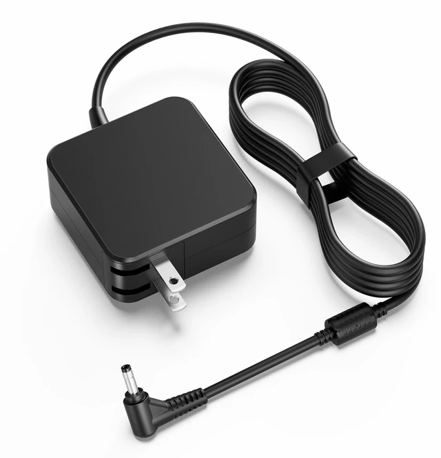 Main image of 65W Laptop Charger Compatible with Lenovo IdeaPad 1 3 5 110 310 320 330 Flex 4 5 6 Yoga 310 510 520 710 V14 V15 - Chromebook N22 N23 N42 4.0×1.7mm Round Tip AC Adapter