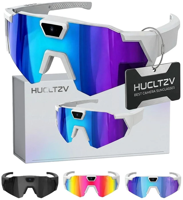 Main image of POV Camera Glasses 4K Baseball Sunglasses Smart Video Eyeglasses for Men Women Sports Cycling Hiking Running HD Action 2026 Upgrade Frames Outdoor Vision Gafas Con Camara