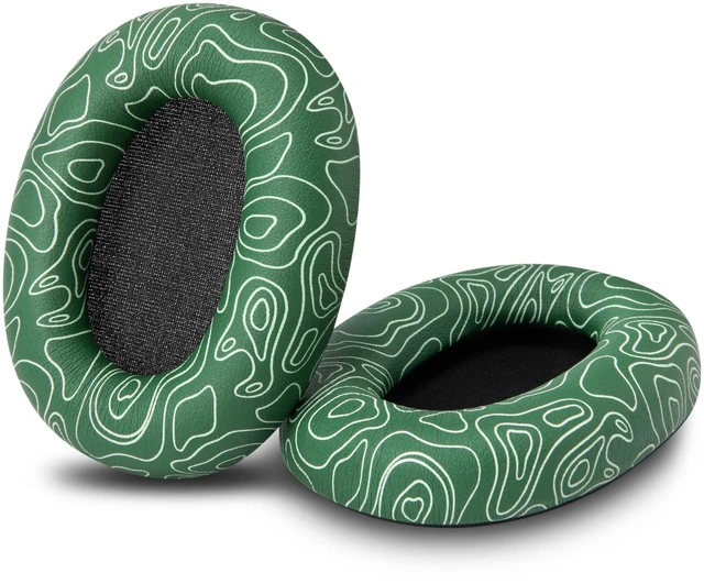 Alt view image 7 of 7 - PadZ XM6 - Premium Replacement Earpads for Sony WH-1000XM6 Made by Wicked Cushions Enhanced Comfort, Durable PU Leather & Sound Isolation Emerald Tide