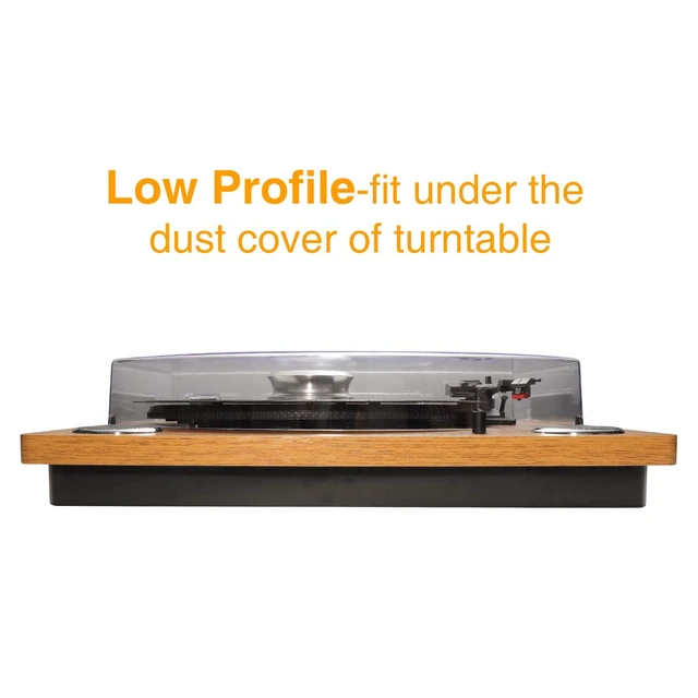 Alt view image 2 of 5 - Record Weight Stabilizer, 10.8oz Vinyl Weight for Turntable (Silver) Turntable Weight Clamps, Aluminum Vinyl Record Stabilizer, Reduces Vibration for LP Record Player, Fits Most Turntables