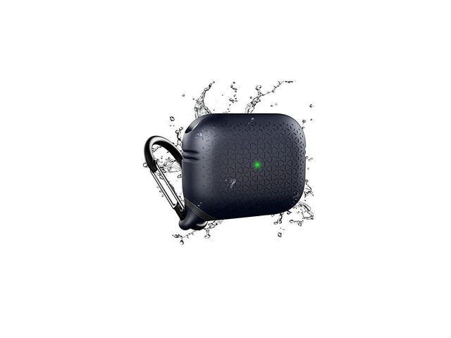 Main image of Waterproof Case for AirPods Pro 2nd Generation and AirPods Pro 1st Generation - Wireless and USB-C Charging Compatible, One Piece Design, High Drop Protection Case with Carabiner