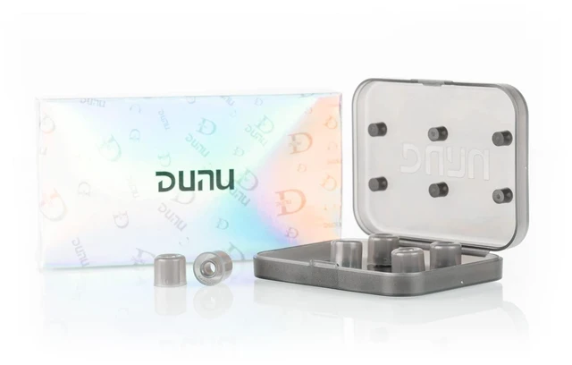 Main image of DUNU S&S Earbud Tips for 4.0mm-6mm Nozzle, Silicone Ear Tips Replacement for Da Vinci, Explorer, Titan S2, Wireless/Wired Earphones(L(3 Pairs))