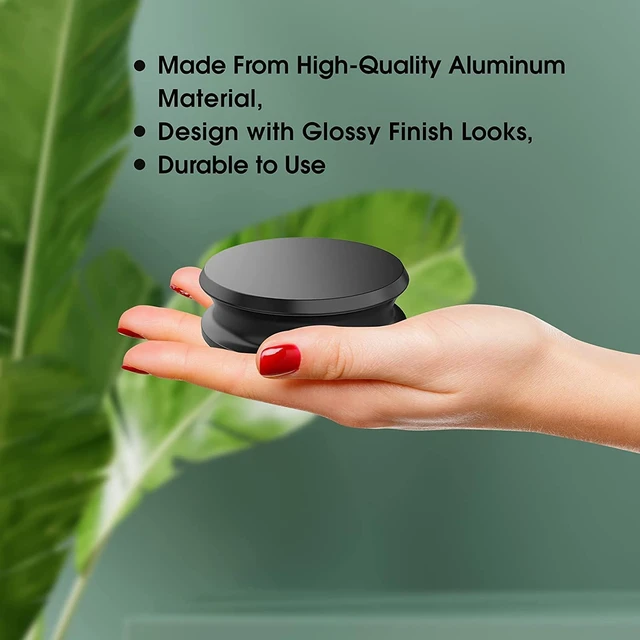 Alt view image 6 of 7 - Record Weight Stabilizer for Vinyl Turntables, 250g (8.8oz) Aluminum LP Record Weight, Low Profile Design Fits Under Dust Cover, Reduces Resonance and Vibration, Black