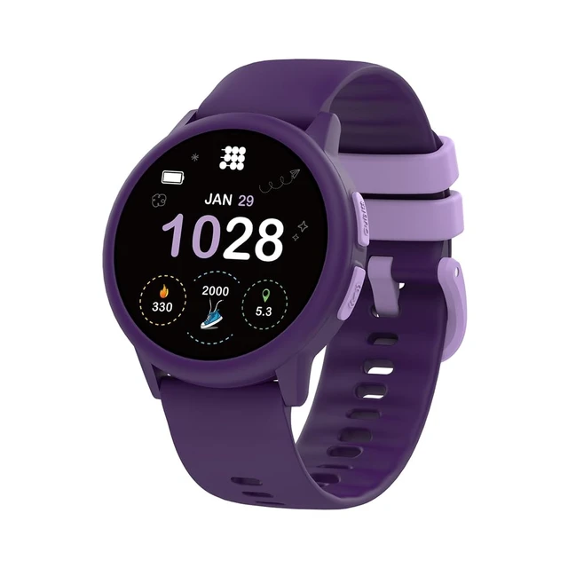 Alt view image 2 of 7 - Hero Gen 4 Smartwatch with Apple Find My & Android Find Hub Purple 1.27" IPS Display, IP68 Water Resistant, Heart Rate & SpO2 Monitoring, Sleep Tracking, Bluetooth 5.3 and USB Charging