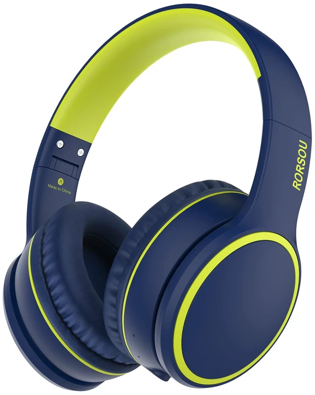 Main image of B10 Wireless Bluetooth Over-Ear Headphones, Lightweight Folding Stereo Bass Headset with Mic, 50H Playtime, Volume Control, Bluetooth 5.3 Headphones for iPad/Travel/Tablet/PC (Blue)