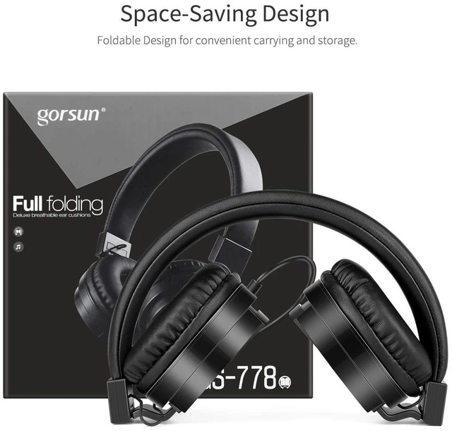 Alt view image 4 of 7 - Kids Headphones, Lightweight Stereo Wired Toddler HeadphonesAdjustable Headband Children's Headset for Smartphones Computer Pad Earphones(Black)