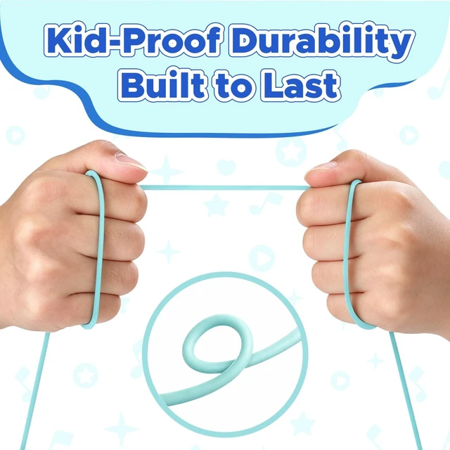 Alt view image 7 of 7 - Kids Wired Earbuds with Case with mic, 85/94dB Volume Limited tangle-free cord, volume control, for School, Chromebook, laptop, iphone, girls, boys, Wired earbuds for kids, Spark Series
