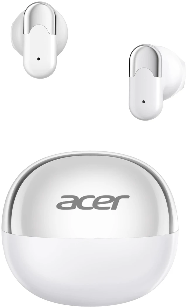 Main image of Wireless Earbuds, 0.12oz Ultra-Light Ear BudsBluetooth 6.0 Headphones 13mm Driver for Powerful Bass, 35H Playtime, Clear Calls Mic, Water & Dust Resistance, Office, Commute & Daily Use, White