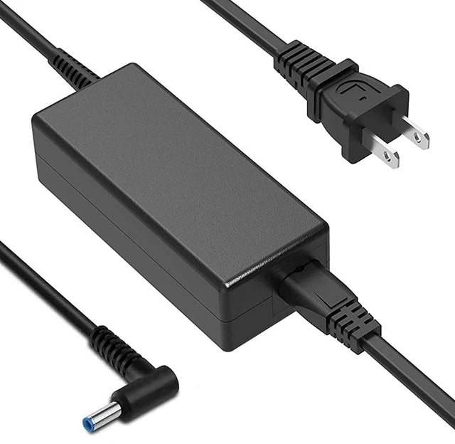 Main image of 65W Laptop Charger Compatible with HP EliteBook 840 G3/G4, ProBook 450 G3 Pavilion x360 & Envy x360 EliteBook 830/850 G3/G4 series 710412-001 741727-001 notebooks Smart Blue Tip Power Adapter