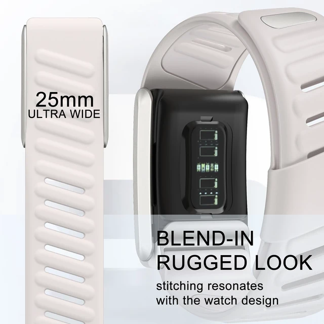 Alt view image 4 of 7 - Silicone Sport Band Compatible with Whoop 4.0 Band Strap Men Women, Soft Breathable Sport Adjustable Waterproof Replacement Wristbands Straps for Whoop 4.0 Bands