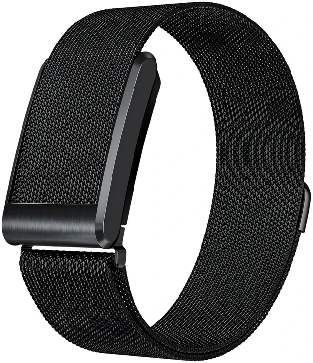 Main image of Milanese Stainless Steel Band Compatible with WHOOP 5.0, One, Peak, and Life Lightweight Magnetic Breathable & Fully Adjustable Wristband (Charging Requires Removal)