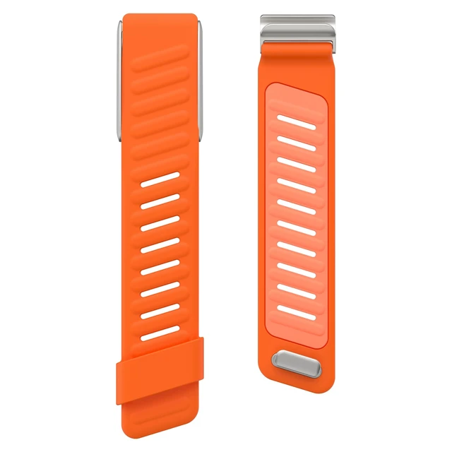 Alt view image 4 of 7 - Comfort Durable Silicone Wristband Compatible with WHOOP 4.0 Band, Soft Silicone Sports Loop Strap for Men & Women, with U Shapped Connector