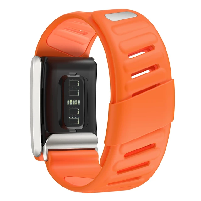 Alt view image 2 of 7 - Comfort Durable Silicone Wristband Compatible with WHOOP 4.0 Band, Soft Silicone Sports Loop Strap for Men & Women, with U Shapped Connector