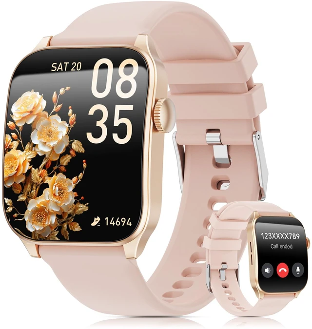 Main image of Smart Watches for Men Women, 1.91" HD Curve Screen Smartwatch (Answer/Make Call), Activity Fitness Tracker with Heart Rate Sleep Monitor Pedometer, 100+ Sport Modes, Smart Watch for Android iPhone