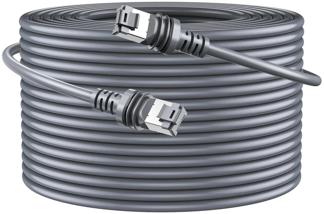 Main image of 150FT Starlink Gen 3 Cable, Outdoor Waterproof Satellite Replacement Standard V3 Cord, for Starlink Rectangular Satellite Gen 3 Cable Extension Accessories (150FT/46M), for Caravan/Traveling/Camping