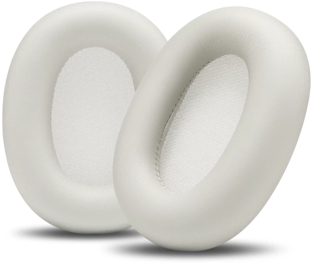 Main image of PadZ XM6 - Premium Replacement Earpads for Sony WH-1000XM6 Made by Wicked Cushions Enhanced Comfort, Durable PU Leather & Sound Isolation Platinum Silver