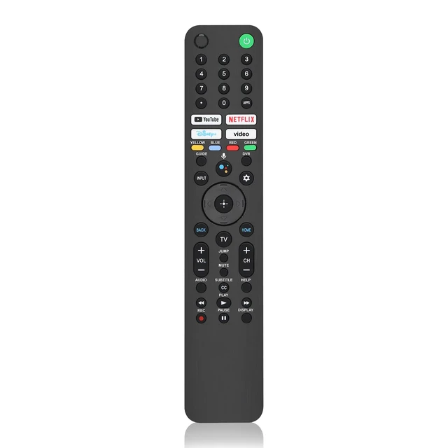 Alt view image 2 of 7 - for Sony TV Remote, for All 2019-2025 Sony Replacement Remote Control for Bravia Smart TV with Voice Control.for Bravia XR/XBR/KD/K Series Google/Android TVsVoice Function Pairing Required