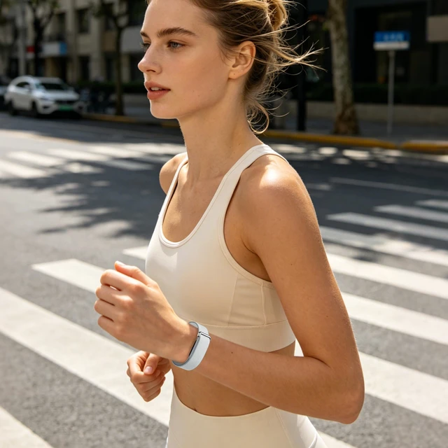 Alt view image 7 of 7 - 4 Pack Band Compatible with Google Fitbit Air Band for Women Men, Braided Nylon Loop Sport Breathable Replacement Wrist Strap Compatible with Fitbit Air Screenless Fitness Tracker