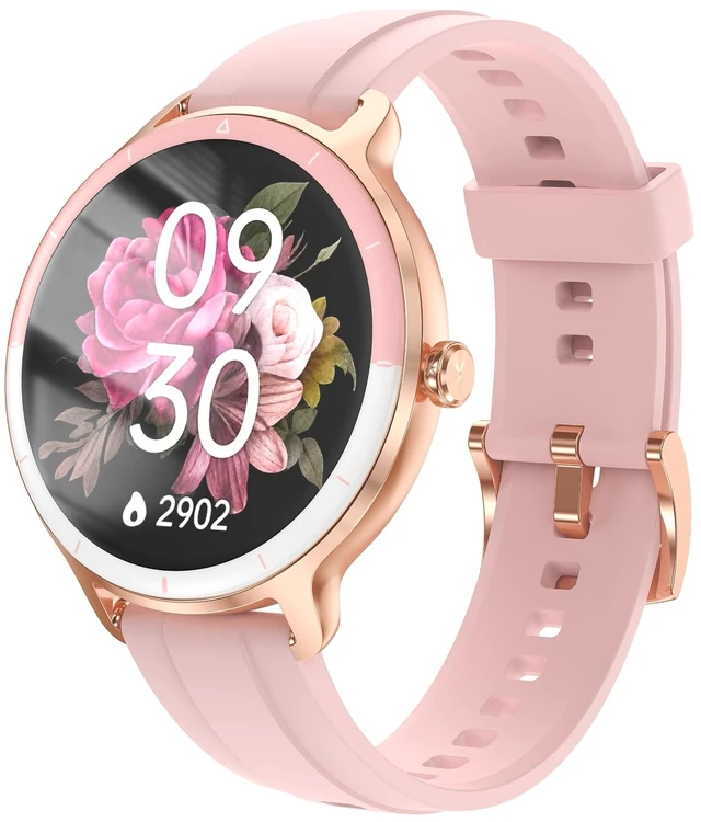 Main image of Smart Watch for Women,24H Activity Tracking,0.39 inch Ultra-Thin Bluetooth Calls & AI Voice,IP68 Waterproof,Heart Rate/SpO2/Period Tracker,100+ Sports Modes,Compatible with Android/iPhone