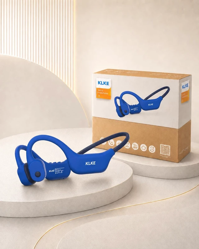 Alt view image 7 of 7 - Bone Conduction Headphones for Running with mic and Rear Safety Light Dual Sound Modes, Adjustable Fit, 10H Playtime, USB-C Charging, Clear Calls, Lightweight Comfort for Gym, Cycling and Hiking