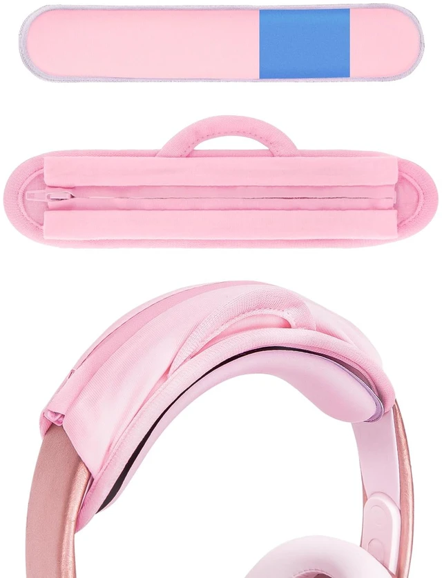Main image of Nova Headband Cover Set, Fits 1.22" (3.1cm) Headband (Measure Before Buying), Cooling-Gel Protector Compatible with Razer, JBL, HyperX, Corsair, Logitech, Sennheiser