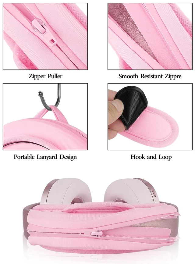 Alt view image 3 of 6 - Nova Headband Cover Set, Fits 1.22" (3.1cm) Headband (Measure Before Buying), Cooling-Gel Protector Compatible with Razer, JBL, HyperX, Corsair, Logitech, Sennheiser