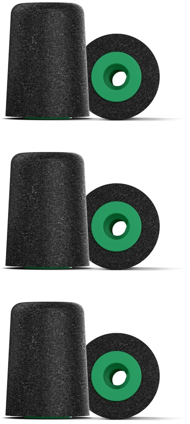 Main image of P-Series Memory Foam Replacement Ear Tips, Black, Small (3 Pairs) For Etymotic, NuForce, ISOtunes PRO, Q-Jays, & More, Superior Noise Isolation, Ultimate Comfort, Secure Fit