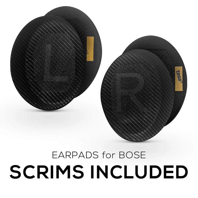 Alt view image 3 of 7 - Replacement Earpads for Bose QuietComfort 35 (QC35) & 35 II (QC35 ii) Headphones, with Memory Foam, Leather & Added Thickness for Better Comfort & Noise Isolation