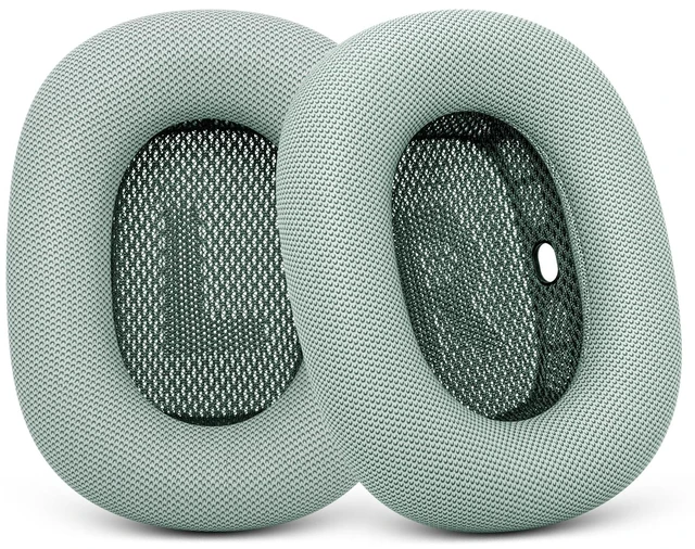 Main image of Replacement Ear Cushions for AirPods Max - Upgraded Ear Cups Cover for Apple AirPods Max Headphones, GVOEARS Earpad Sweatproof (Green)