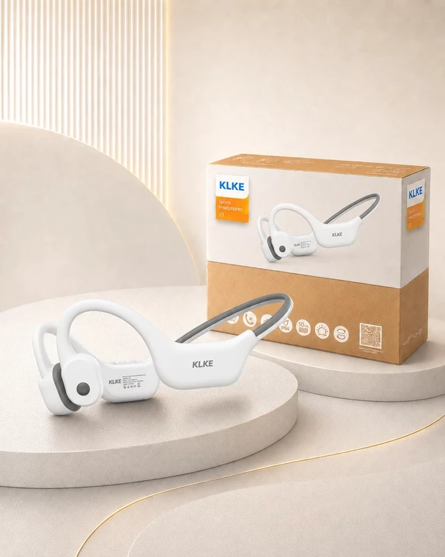 Alt view image 6 of 6 - Bone Conduction Headphones for Running with mic and Rear Safety Light Dual Sound Modes, Adjustable Fit, 10H Playtime, USB-C Charging, Clear Calls, Lightweight Comfort for Gym, Cycling and Hiking