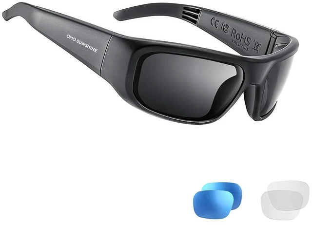 Main image of Sport OpenEar Smart Glasses, ImpactResistant Bluetooth Sunglasses 12H Playtime, HandsFree Calling, Music Playback, Voice Control, Lightweight & AllDay Comfort for Cycling, Hiking & Running