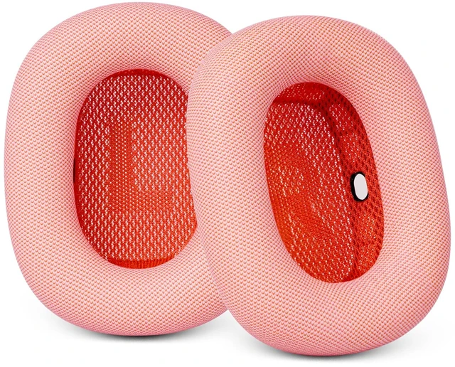 Main image of Replacement Ear Cushions for AirPods Max 1 & 2 Generation Apple Headphones Upgraded Ear Pads APM Cups Cover for Workout with Silicone Gel (Pink)