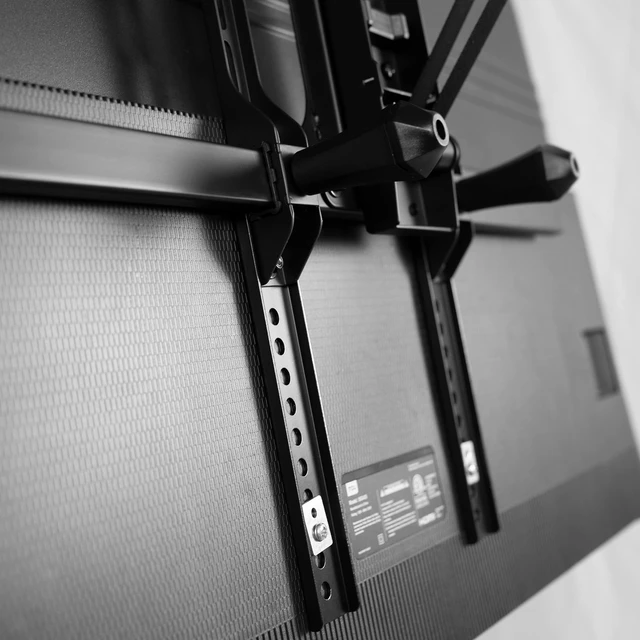 Alt view image 7 of 7 - Black Vertical VESA TV Mount Extension Bracket Kit, MOUNT-AD165 Adapter Plate Designed for Low VESA Pattern TVs, Fits TV Ceiling Mounts, 2 Brackets w/ 6.5 in Extension