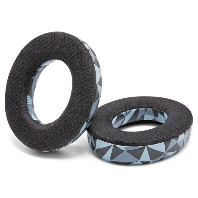 Alt view image 6 of 7 - Freeze Momentum 4 & 5 - Cooling Gel Earpads for Sennheiser Momentum Made by Wicked Cushions Fits Momentum 4 & 5 Wireless. Boost Comfort, Thickness & Sound Isolation Geo Grey