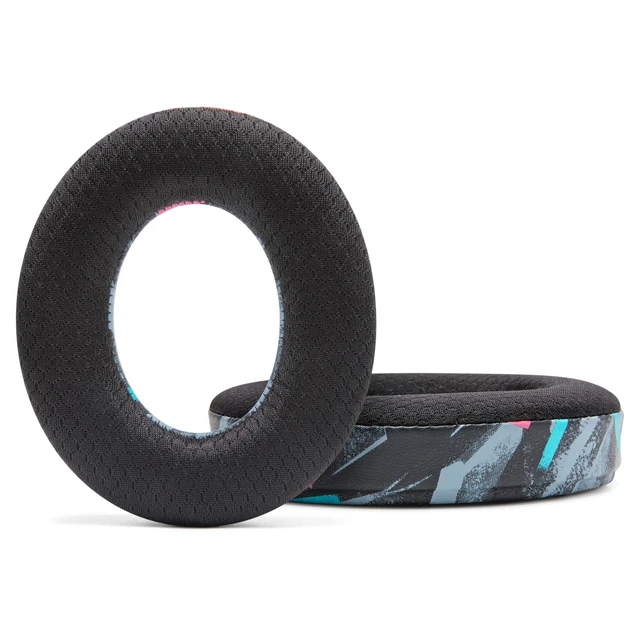 Alt view image 7 of 7 - Freeze Momentum 4 & 5 - Cooling Gel Earpads for Sennheiser Momentum Made by Wicked Cushions Fits Momentum 4 & 5 Wireless. Boost Comfort, Thickness & Sound Isolation 90's Black