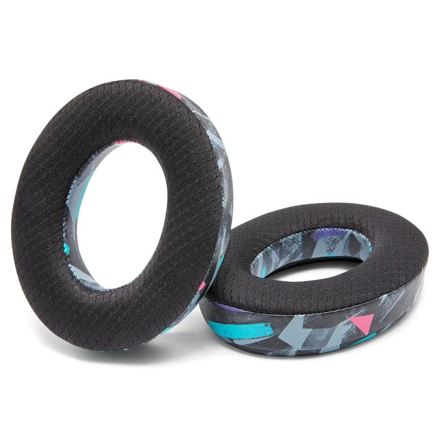 Alt view image 6 of 7 - Freeze Momentum 4 & 5 - Cooling Gel Earpads for Sennheiser Momentum Made by Wicked Cushions Fits Momentum 4 & 5 Wireless. Boost Comfort, Thickness & Sound Isolation 90's Black