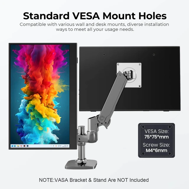 Alt view image 3 of 7 - 15.6 Inch Portable Monitor 1080P 60Hz FHD IPS Display with Case USB-C & HDMI, Ultra-Slim Travel & Gaming Monitor for Laptop MacBook Phone Xbox PS4/5 Switch