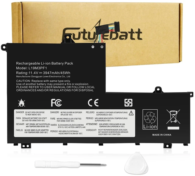 Main image of L19M3PF1 Laptop Battery Replacement for Lenovo ThinkBook 15-IML 15-IIL 14-IML 14-IIL Series L19C3PF1 L19D3PF1 L19L3PF1 L19M3PF2 L19C3PF9 L19M3PF9 L19L3PF8 L19D3PF2
