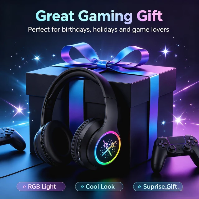 Alt view image 7 of 7 - Boys Headphones, Sword Light up Headphone, Kids Bluetooth Headphones Wireless for Boys Girls Toddler Fire Tablet/Laptop/Pad/Schoo (Black Sword)