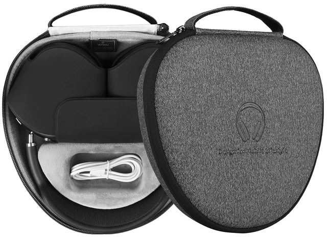 Main image of Ultra-Slim AirPods Max Case Smart Case for Apple AirPods Max with Auto Sleep Mode, Travel Carrying Protective Headphone Accessories for AirPods Max 1st & 2nd Generation, Gray