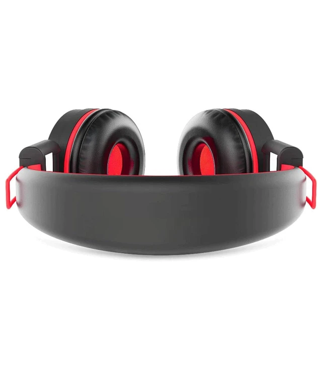Alt view image 7 of 7 - Kid Headphones for School, USB Type C Kids Headphone with LED Lights, Wired Boys Girls Headphones with Safe Limiter 85dB/94dB, Foldable On Ear Headphones with Microphones for School/iPad, Black