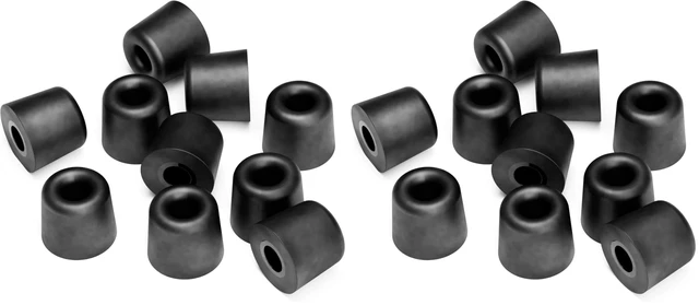 Main image of Custom Molded Memory Foam Earbud Tips 5 Pairs Small Comfortable Ear Bud Replacement Tips for Earphones & Earplugs (Pack of 2)