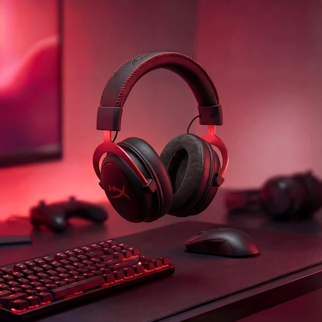 Alt view image 5 of 7 - Freeze Cloud - Angled Cooling Gel Earpads for HyperX Cloud Series Made by Wicked Cushions Extreme Comfort, New Freeze V2 Cooling Fabric, Extra Thick Black