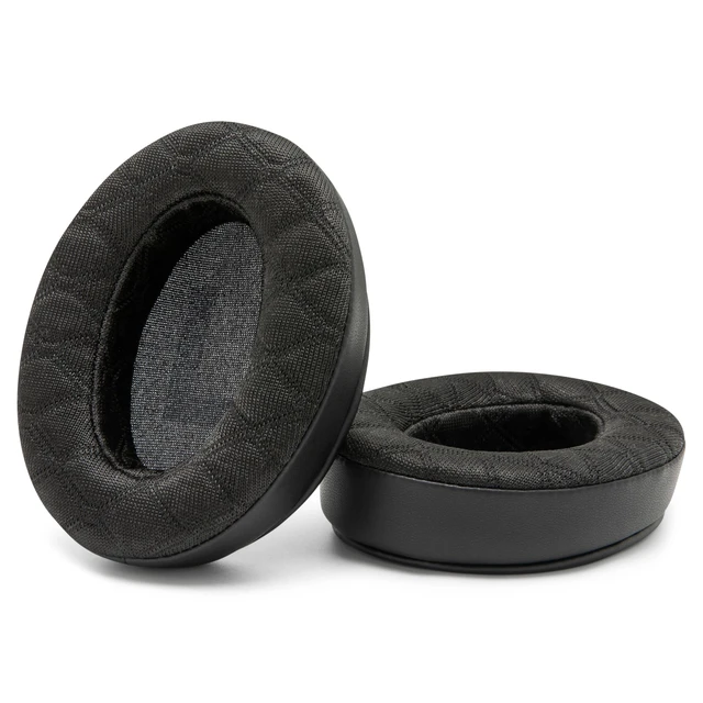 Alt view image 7 of 7 - Freeze Cloud - Angled Cooling Gel Earpads for HyperX Cloud Series Made by Wicked Cushions Extreme Comfort, New Freeze V2 Cooling Fabric, Extra Thick Black