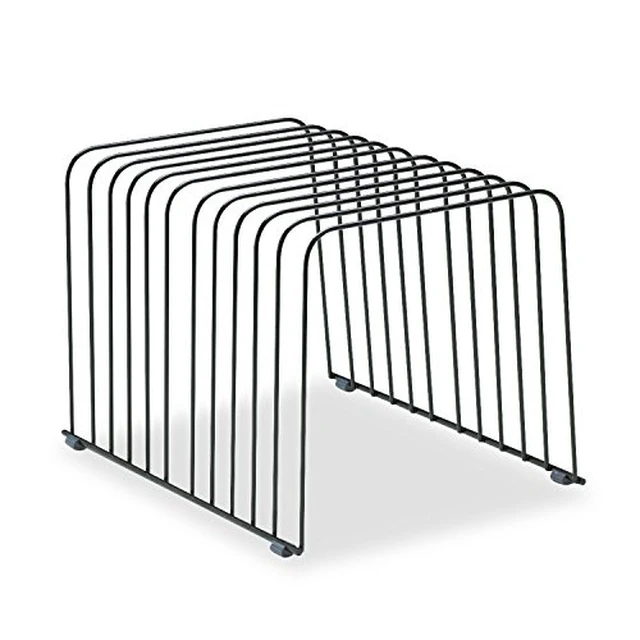 Alt view image 3 of 4 - 72112 Desktop Organizer, 11 Sections, Wire, 9" x 11-3/8" x 8", Black