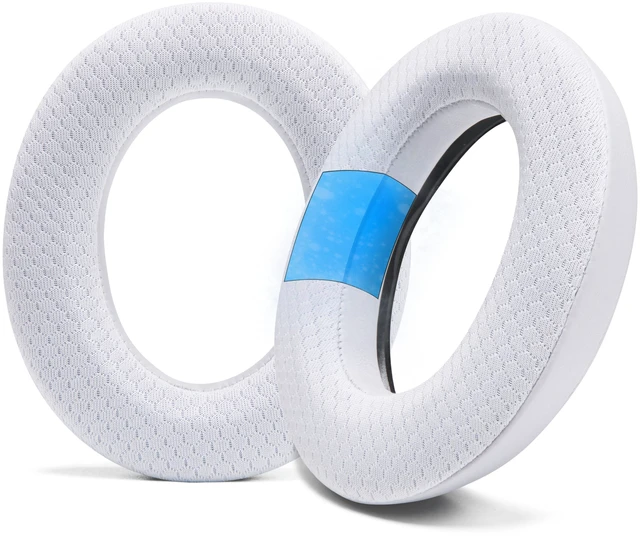Main image of Freeze Momentum 4 & 5 - Cooling Gel Earpads for Sennheiser Momentum Made by Wicked Cushions Fits Momentum 4 & 5 Wireless. Boost Comfort, Thickness & Sound Isolation White