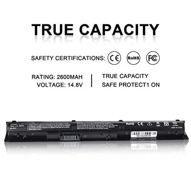 Alt view image 5 of 7 - RI04 RI06XL Notebook Battery Compatible with HP ProBook 450 455 470 G3 Envy 15-Q001TX Laptop Series Fit P/N Spare 805294-001 811063-421 805047-851 P3G15AA HSTNN-DB7B HSTNN-PB6Q