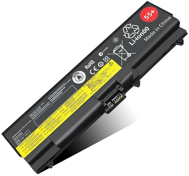 Main image of Laptop Battery Compatible with Lenovo ThinkPad T410 T510 T520 W510 W520 L412 L420 L512 SL410 SL510 50+ Battery fits P/N 0A36303 42T4799 42T4751 42T4235 42T4753 42T4796