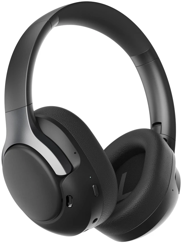 Main image of Hybrid Active Noise Cancelling Headphones, Wireless Over-Ear Headphones with Deep Bass Sound, Bluetooth 6.0, 70H Playtime, Foldable Comfort Headphone for Travel/Work/Home