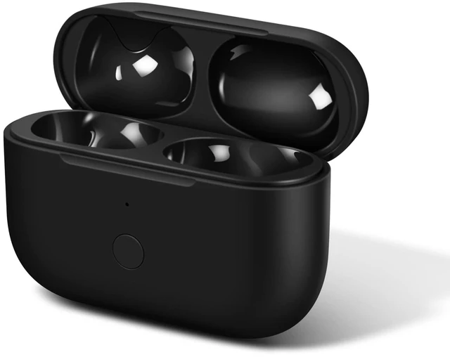 Main image of Replacement Charging Case Compatible for AirPods Pro 1/2, Black Wireless & Light-ning, 660mAh Battery, without Earbuds